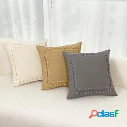 Fodera Per Cuscino In Cotone E Lino Boho Fodere Per Cuscini
