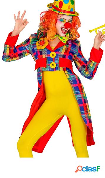 Frac da Clown multicolore per donna