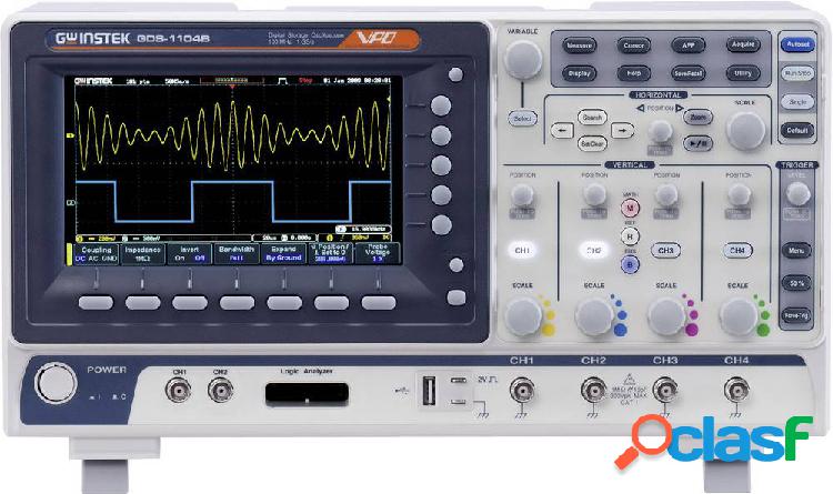 GW Instek GDS-1054B Oscilloscopio digitale 50 MHz 1 Gsa/s 10