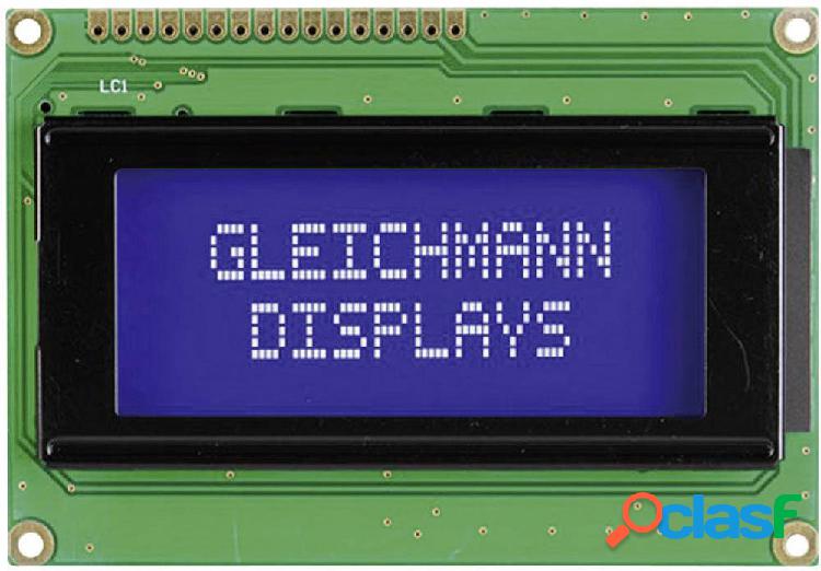 Gleichmann Display LC Bianco Blu (L x A x P) 87 x 60 x 13.6