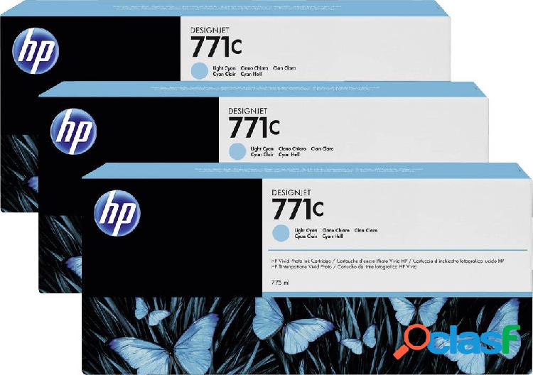 HP Cartuccia 771C Originale Ciano chiaro 2680805