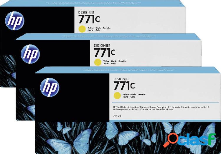 HP Cartuccia 771C Originale Giallo 2680803