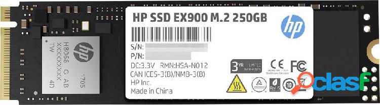 HP EX900 500 GB SSD interno NVMe/PCIe M.2 M.2 NVMe PCIe 3.0