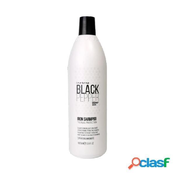 Inebrya black pepper iron shampoo - 1000 ml
