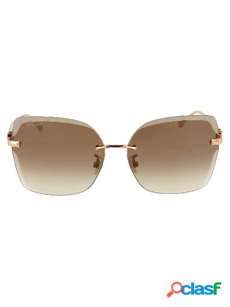 JIMMY CHOO OCCHIALI DA SOLE DONNA CORINGSDDBHA METALLO