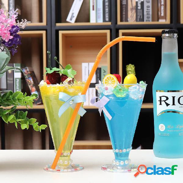 Jandoon Cocktail Slime Kit Crystal Fango DIY Clay Drink