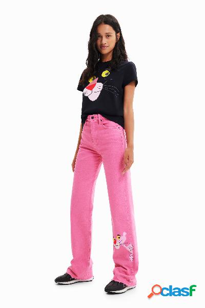 Jeans Wide leg Pink Panther