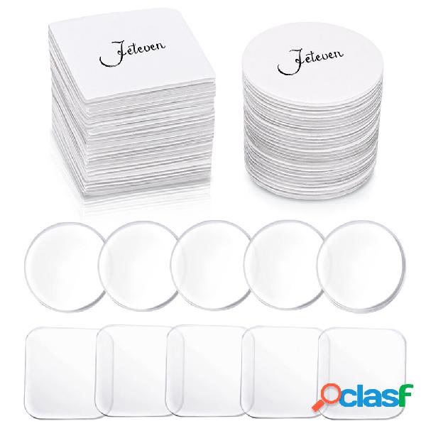 Jeteven 60/120/180 pezzi nastro biadesivo quadrato rotondo