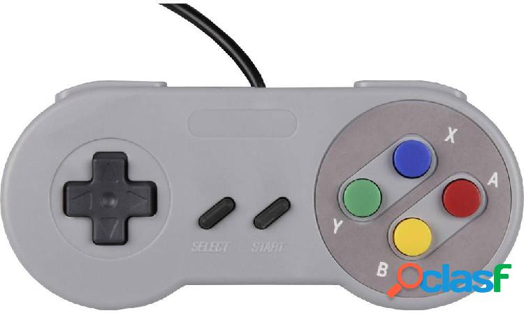 Joy-it Gamepad SNES Design Gamepad Raspberry Pi®,