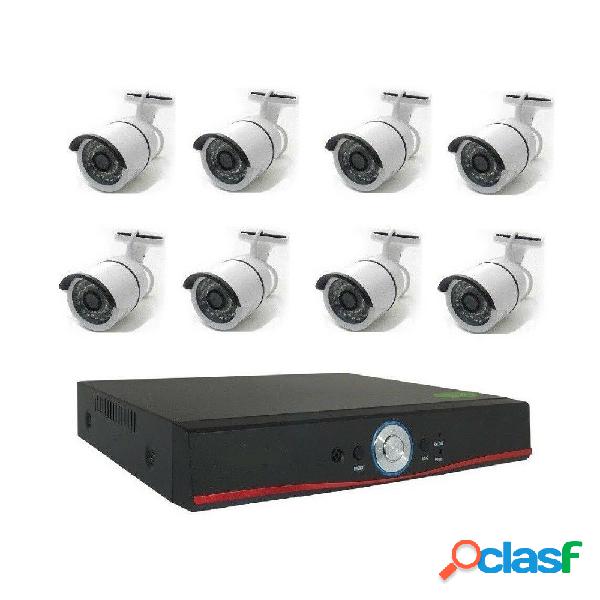 KIT VIDEOSORVEGLIANZA AHD 1080P ONVIF 4 8 CH CANALI 3MP