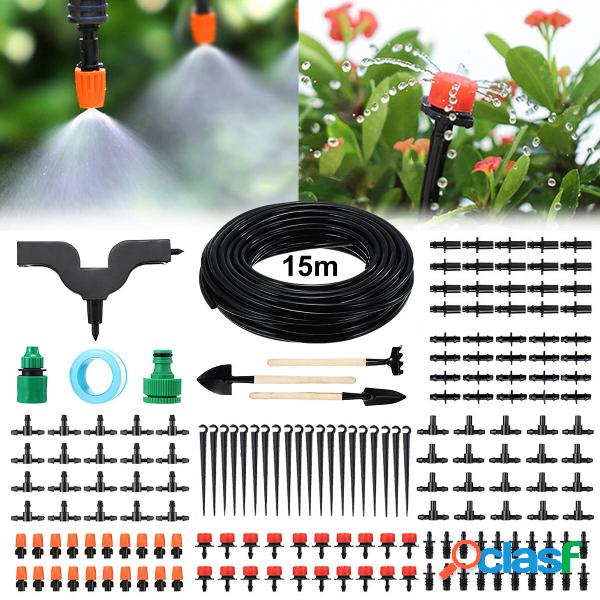 Kit di irrigazione a goccia micro 15M Sistema di irrigazione
