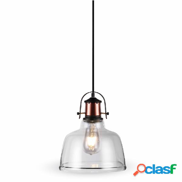 LAMPADARIO PENDENTE LAMPADA A SOSPENSIONE IN VETRO