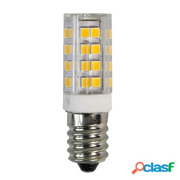 LAMPADINA LED E14 5 WATT 51 LED SMD LUCE 6500K 3000K 4000K