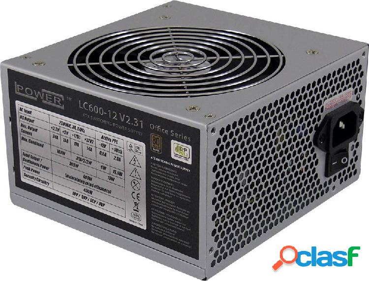 LC Power LC600-12 V 2.31 Alimentatore per PC 450 W ATX senza