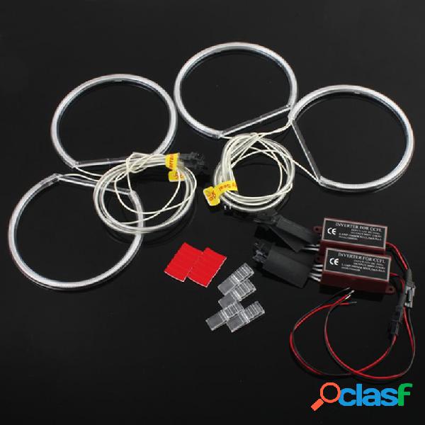 LED CCFL Angel Eyes Halo Rings Luci Xenon White per BMW E36
