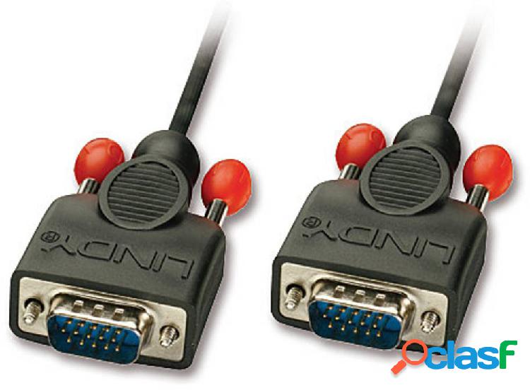 LINDY 31440 VGA Cavo [1x Spina VGA - 1x Spina VGA] Nero 1.00