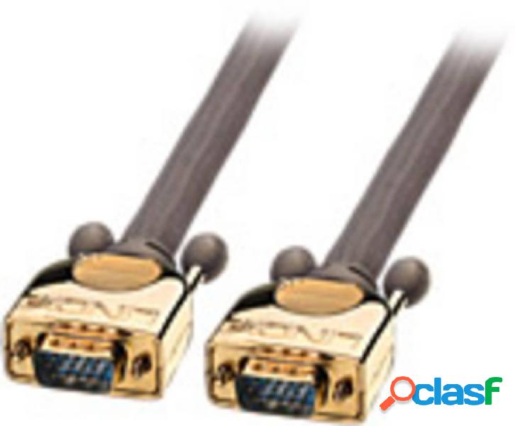 LINDY 37824 VGA Cavo di collegamento Deluxe [1x Spina VGA -