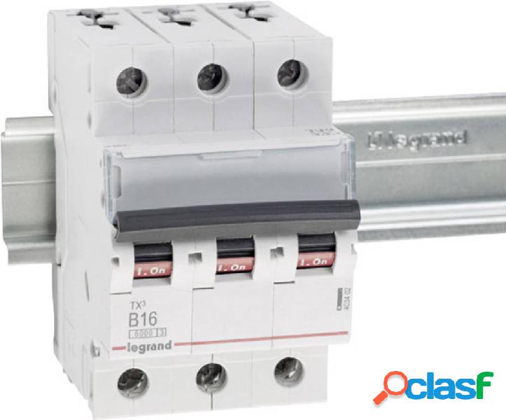 Legrand 403402 Interruttore magnetotermico 3 poli 16 A 400 V