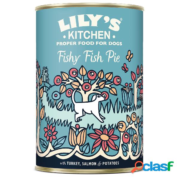 Lily's Kitchen Dog Adult Fishy Fish Pie, Pesce 400g