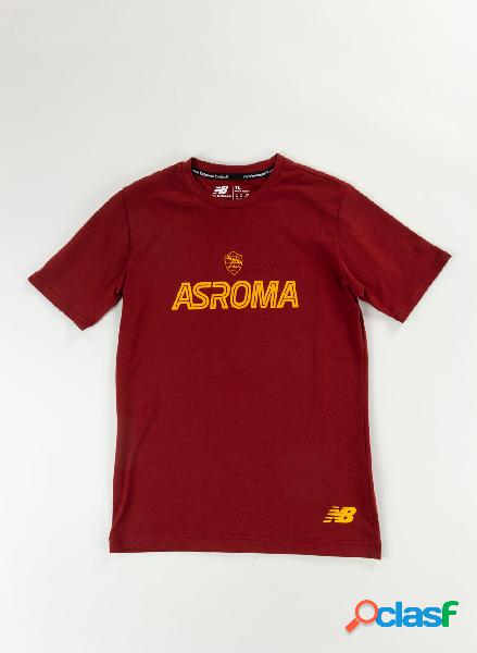 MAGLIA LOGO AS ROMA 2022-23 RAGAZZO