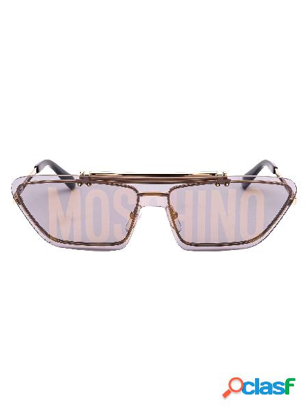 MOSCHINO OCCHIALI DA SOLE DONNA MOS048S0000A METALLO