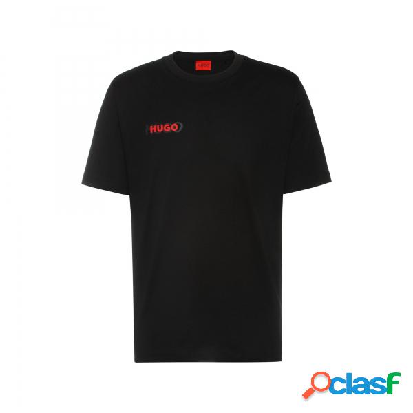 Maglietta nera di Hugo Boss Dampin Hugo Boss - Uomo -