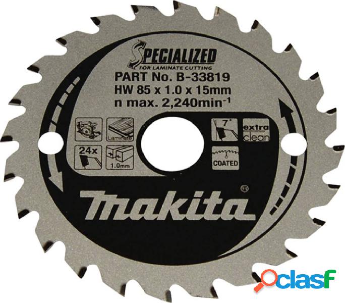 Makita SPECIALIZED B-33819 Lama circolare 85 x 15 x 1.0 mm