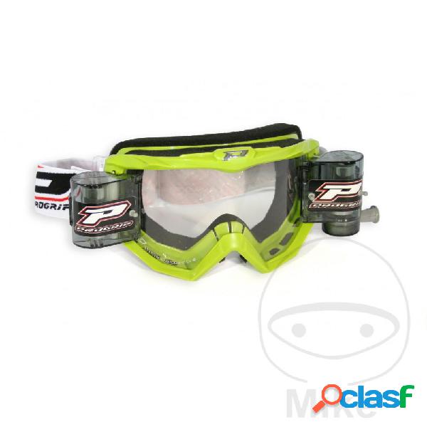 Maschera moto cross progrip pz3201rove 3208 xl verde