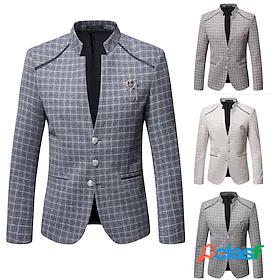 Mens Blazer Quick Dry Formal Casual Evening Party Formal