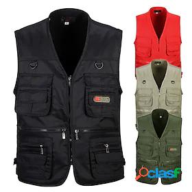 Men's Hiking Vest / Gilet Fishing Vest Summer Outdoor