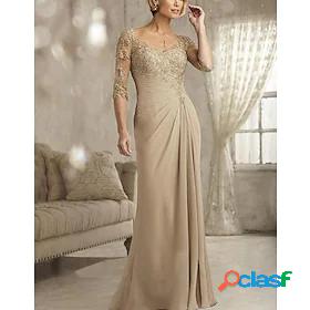 Mermaid / Trumpet Evening Dresses Elegant Dress Floor Length