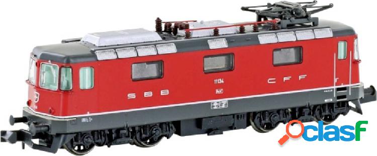 N E-Lok Re 4/4 II serie 1 rossa delle FFS Hobbytrain H3021