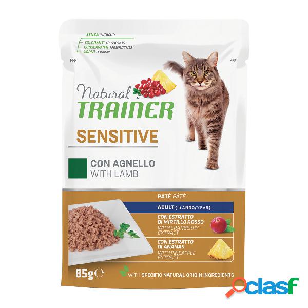 Natural Trainer Cat Sensitive Agnello 85gr