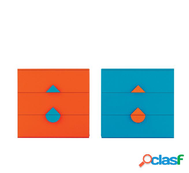Nidi Base Puzzle Handles Cassettiera 3 Cassetti