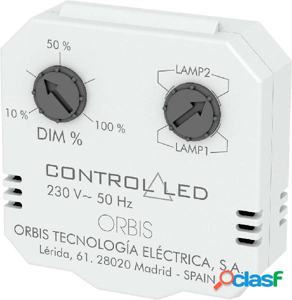 ORBIS Zeitschalttechnik OB200010 Dimmer da incasso Adatto