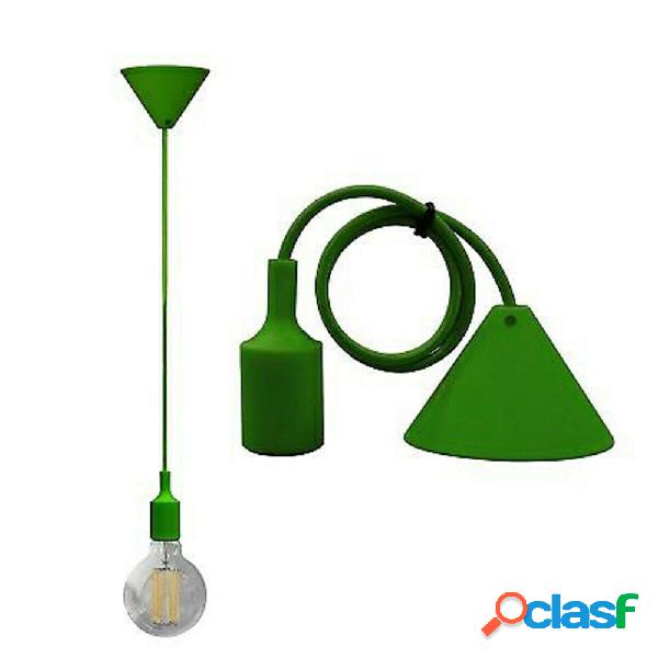 PORTALAMPADA A SOSPENSIONE PENDENTE LAMPADARIO SOFFITTO E27