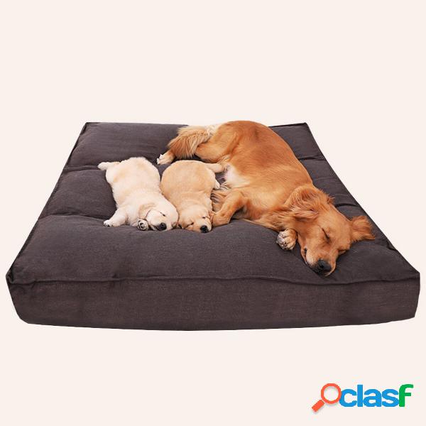 Pet Calming Bed Soft Warm Cat Dog House Small Large