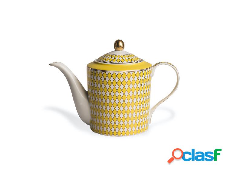 Pols Potten Chess Teapot - Teiera Giallo