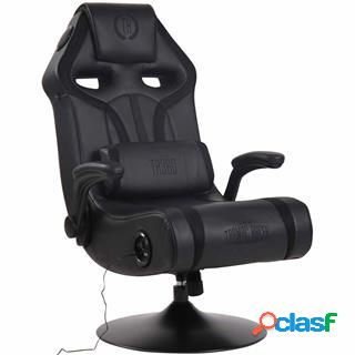 Poltrona Gaming TAUKEN PRO, Sistema Audio Integrato, Rete e
