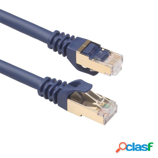 REXLIS CAT8 Cavo patch Ethernet RJ45 40Gbps Cavo LAN Cavo di