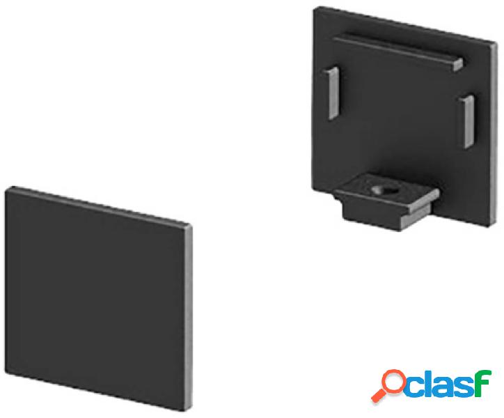 SLV 1000480 GRAZIA 10 Tappo terminale Alluminio (L x L x A)