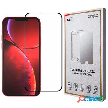 Saii 3D Premium iPhone 13 Mini Pellicola Protettiva in Vetro