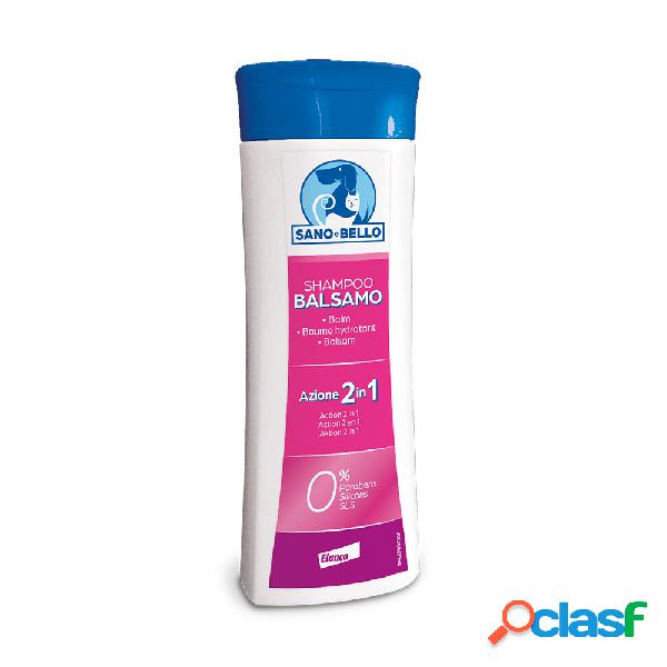 Sano e Bello shampoo balsamo cane al talco 250 ml