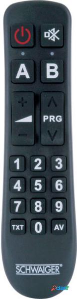 Schwaiger UFB1100 533 Universale Telecomando Nero
