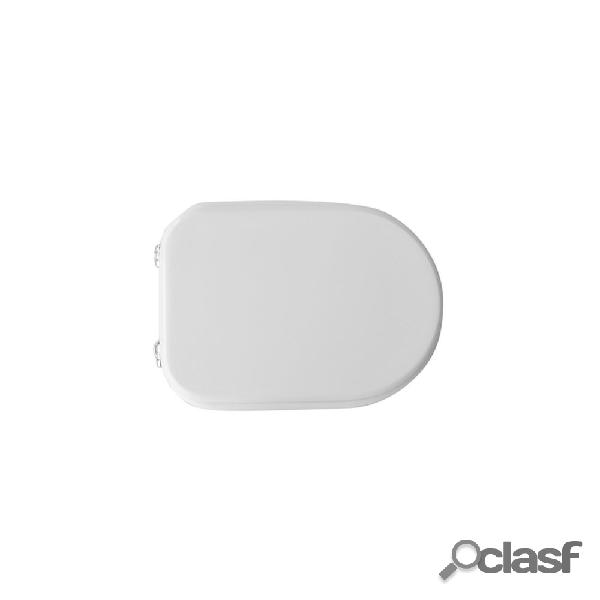 Sedile wc legno bianco per Cesame vaso Sintesi larghezza 34