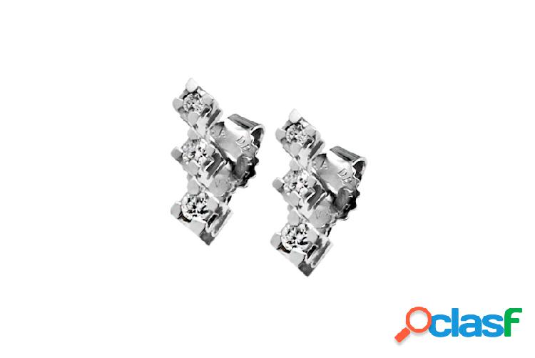 Selezione Zanolli Orecchini Trilogy oro 750‰ con diamanti