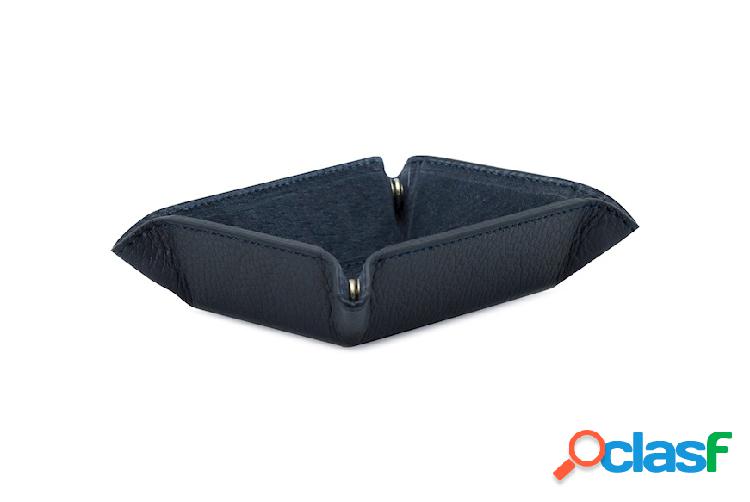 Selezione Zanolli Porta biglietti da visita Object pelle blu