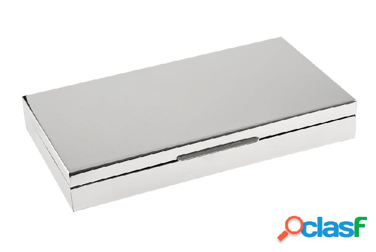 Selezione Zanolli Scatola argento lucida con interno in