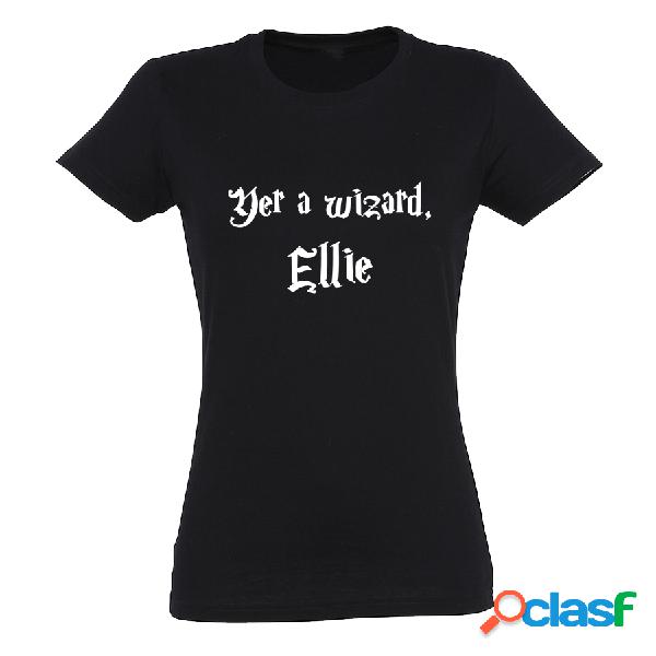 T-shirt Personalizzata- Donna - Nero XL