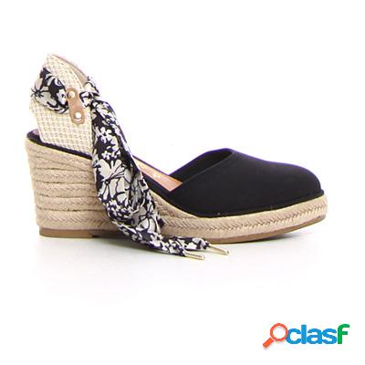 TAMARIS Sandalo con zeppa - nero